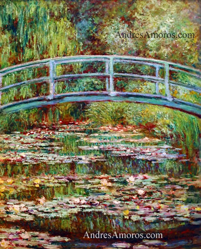 Monet (detalle) por Andrés Amorós