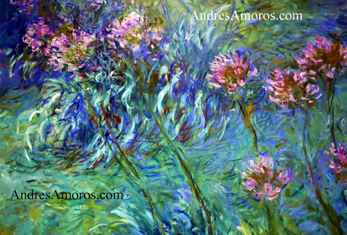 Monet (detalle) por Andrés Amorós