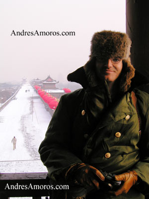 Andrés Amorós en Xian