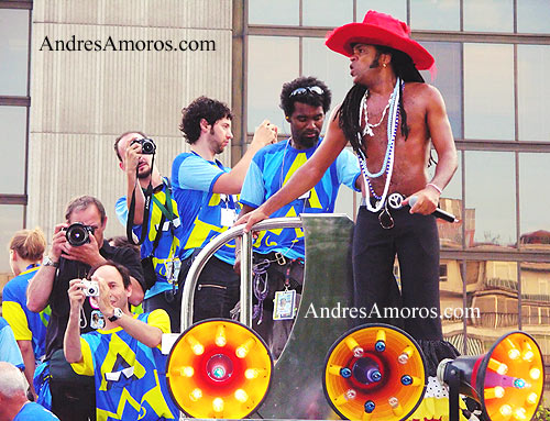 Carlinhos Brown por Andrés Amorós