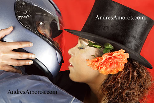 El beso – The kiss, Carla Vallet por Andres Amoros
