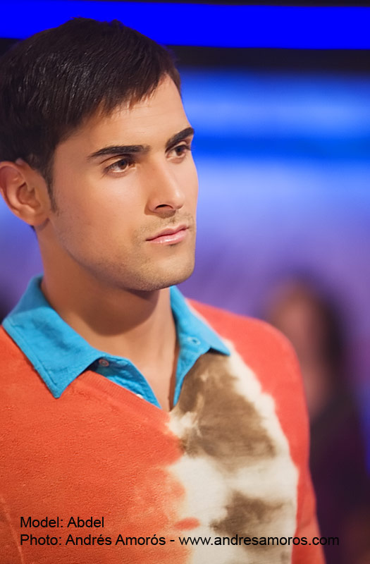 Abdel en el desfile de Custo Barcelona en Supermodelo 2008 - andres amoros